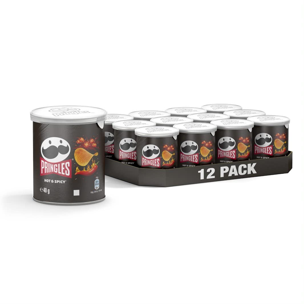 Pringles hot and spicy 12x40g