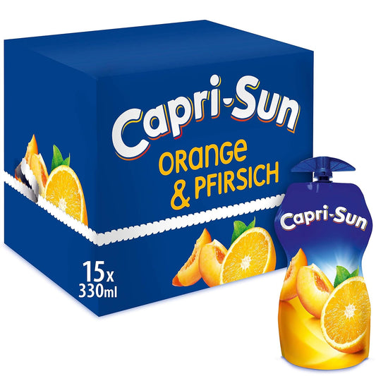 Caprisonne Orange -Peach 15 x 0,33l