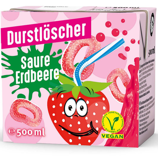 Durstlöscher Saure Erdbeere 500ml