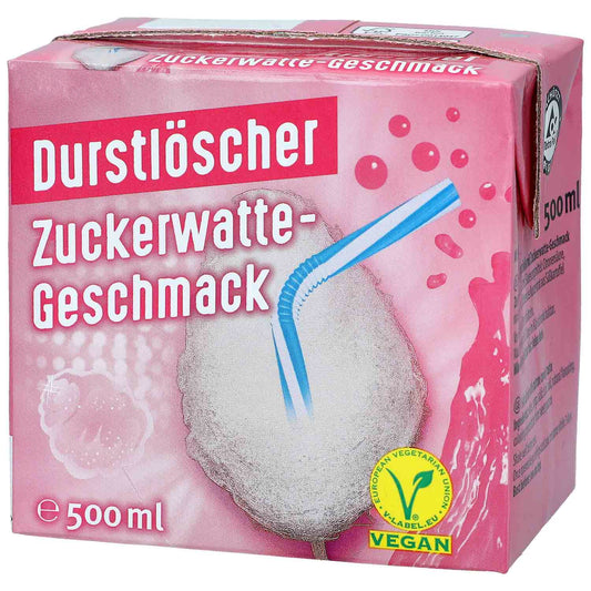 Durstlöscher Zuckerwatte 500ml