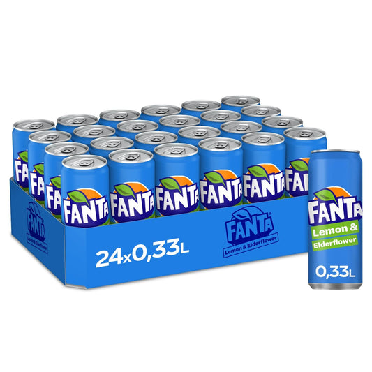 Fanta Lemon-Elderflower 24x0,33l