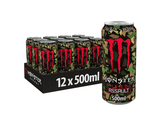 Monster Energy Assault 12x0,5l