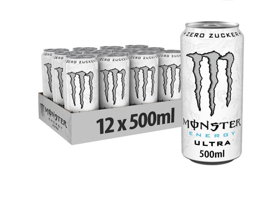 Monster Energy White 12x0,5l